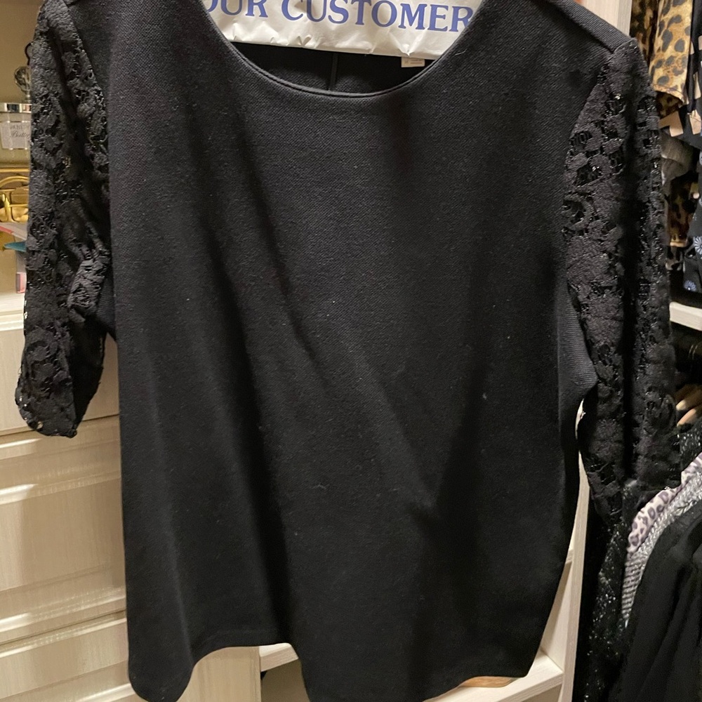 Beautiful black lace style top